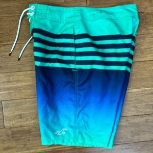 HOLLISTER Men’s Swim Trunks 9” inseam sz 28